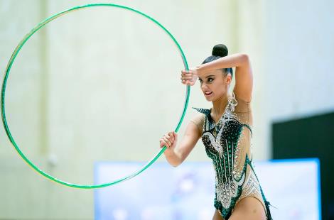 Алина Горносько – победительница клубного чемпионата Франции по художественной гимнастике